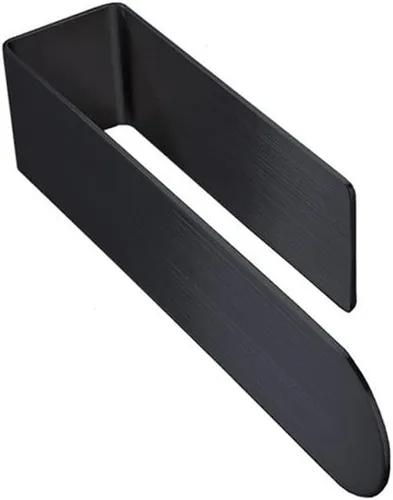 szhdxsy - Toallero de mano SUS 304 de acero inoxidable cepillado, toallero autoadhesivo 3M, toallero para baño, color negro