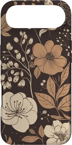Miniatura 27 de Hazelnut Brown Wildflower Floral Flower Design Case for iPhone 17