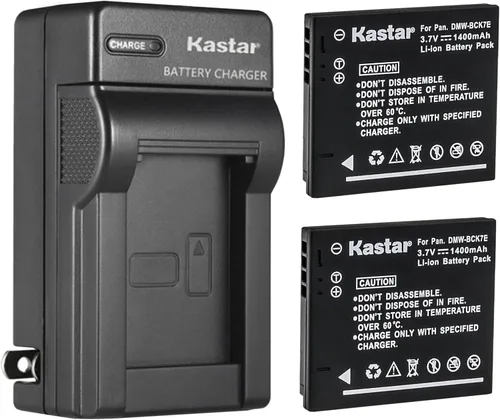 Miniatura 5 de Kastar Cargador de batería de pared AC para Panasonic Lumix DMC-TS25, Lumix DMC-TS30, Lumix DMC-FH2, Lumix DMC-FH4, Lumix DMC-FH5, Lumix DMC-FH6