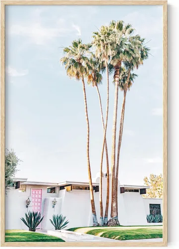 Miniatura 15 de HAUS AND HUES Póster retro vintage para automóvil, estampado clásico de Palm Springs, fabricado en los Estados Unidos, sin marco, 12 x 16 pulgadas