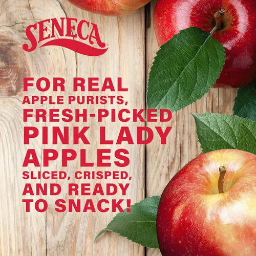 Miniatura 6 de Seneca Pink Lady Chips de Manzana Hechos de Manzanas Pink Lady Recién Cosechadas Huertos del Valle de Yakima Recogidos Estacionalmente