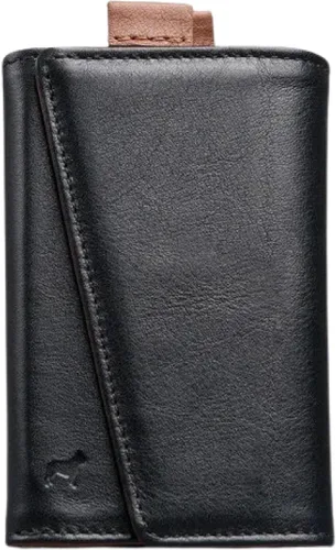 Miniatura 21 de The Frenchie Co. - Cartera - Cartera delgada de piel plegable - Protección de bloqueo RFID con múltiples ranuras para tarjetas y ventana