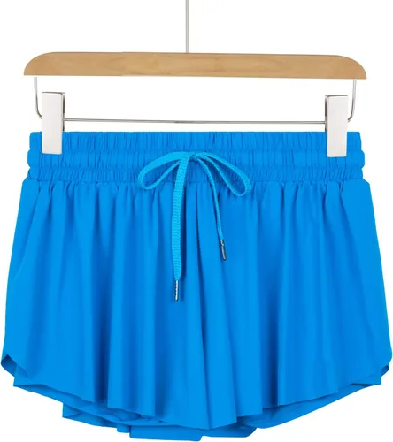 Miniatura 105 de Blaosn Pantalones cortos atléticos fluidos para mujer, gimnasio, yoga, entrenamiento, correr, pantalones cortos de tenis, falda falda linda, ropa