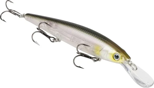 Miniatura 15 de Strike King KVD Jerkbait profundo señuelo de pesca de 3 ganchos, 3/5 onzas, 4.75 pulgadas Sexy Shad