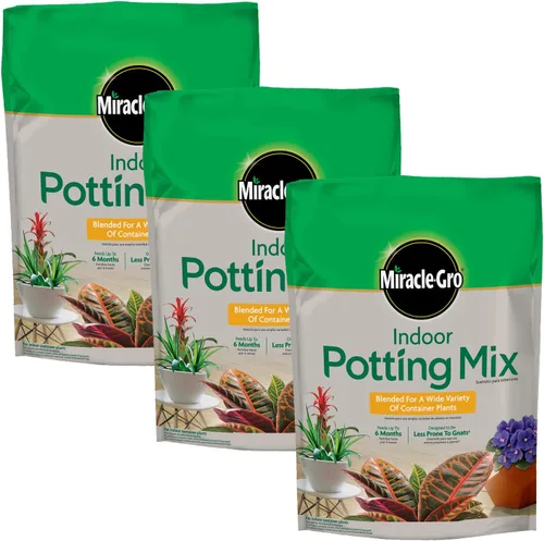 Miniatura 17 de Miracle-Gro Mezcla para Macetas de Interior, Mezclada para una Variedad de Plantas de Casa, Alimenta hasta por 6 Meses, 16 qt.