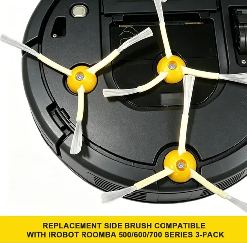 Miniatura 2 de INF Cepillo lateral de repuesto compatible con iRobot Roomba 500/600/700 Series 3