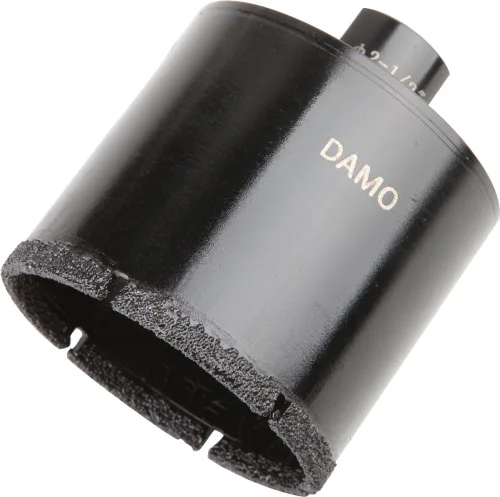 Miniatura 6 de DAMO Broca de núcleo de diamante de 1/4 de pulgada para porcelana, cerámica, azulejos, cuarcita, granito, mármol, piedra y ladrillo, sierra