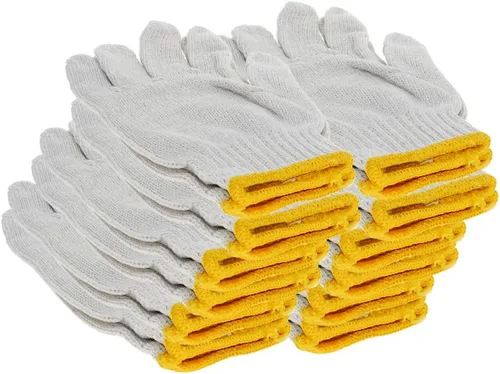 Miniatura 10 de Othmro Guantes antiestáticos de trabajo de seguridad Guantes de poliéster de tres costillas Guantes Hidratantes Etiqueta