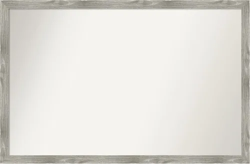 Miniatura 333 de Amanti Art Espejo personalizado, espejo de baño gris plomo a rayas, espejo de pared o espejo de tocador de baño sobre el fregadero
