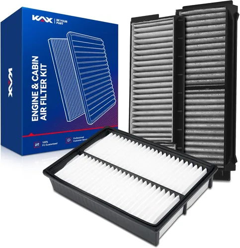 Miniatura 15 de KAX Kit de filtro de aire de motor y cabina, repuesto para Nissan Rogue 2008 2009 2010 2011 2012 2013, Rogue Select 2014-2015, Sentra 2007-2012
