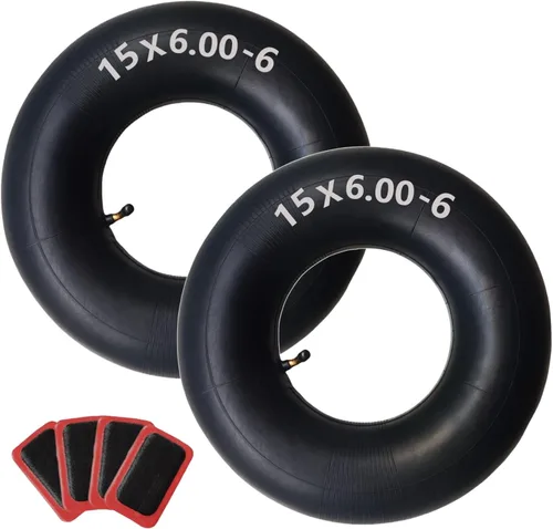 Miniatura 13 de 4.10/3.50-4 Tubos 4.10 3.50-4 Cámara de aire para neumáticos resistente de mano, triciclo eléctrico, carretillas, carritos de una rueda, cortacésped
