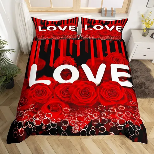 Miniatura 37 de Erosebridal Juego de ropa de cama para niños de construcción tamaño individual para niños, cubierta de edredón para camiones excavadoras, juego