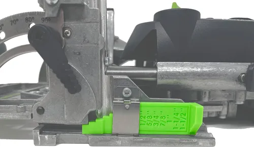 Medidor de espesor para Festool Domino DF 500 (imperial/pulgadas)