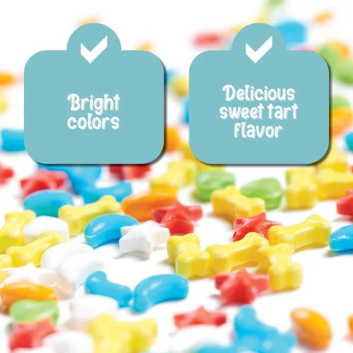 Miniatura 5 de Wee Winkers - 5 libras de caramelos a granel para máquina de dulces, el relleno perfecto para tu máquina de chicles, formas variadas con sabor a