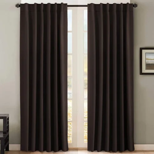 Miniatura 96 de H.VERSAILTEX Cortinas opacas con aislamiento térmico, paneles de tratamiento de ventana, cortinas opacas para oscurecer la habitación, cortinas Gris