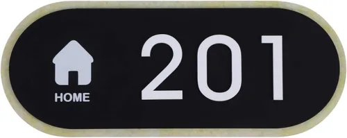 Miniatura 21 de Letrero personalizado con número de dirección del hogar, placa personalizada para buzón, puerta de casa, puerta, habitación, placa acrílica