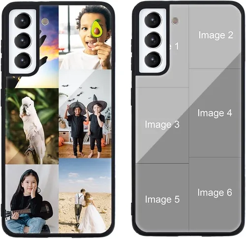 Miniatura 384 de Funda de teléfono personalizada para Samsung Galaxy S22+ / S22 Plus 5G, funda de TPU suave de vidrio templado antiarañazos personalizada con foto