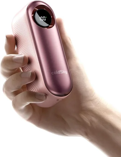 Miniatura 9 de coldSky Ventilador turbo portátil de mano, mini ventilador personal recargable de 4000 mAh, 1-100 velocidades ajustables, ventilador de bolsillo