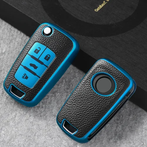 Miniatura 5 de ELOHEI Funda para llavero de Chevy, funda de TPU suave para Chevy Chevrolet Equinox Camaro Cruze Malibu Sonic Volt Park Impala Buick Encore Allure
