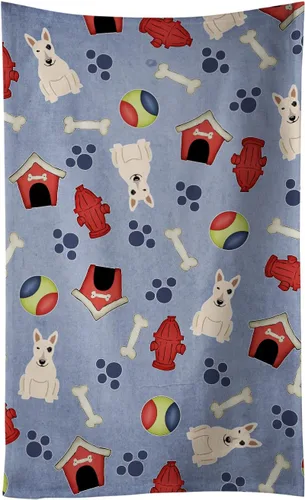 Miniatura 55 de Caroline's Treasures BB2654KTWL Dog House Collection Airedale - Toalla de cocina para invitados, toalla de baño decorativa para cara, té, paño