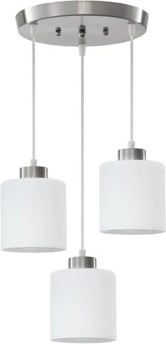 Miniatura 14 de Lámpara colgante de 3 luces, lámpara colgante para isla de cocina, iluminación colgante negra para cocina, dormitorio, pasillo, accesorios de 3