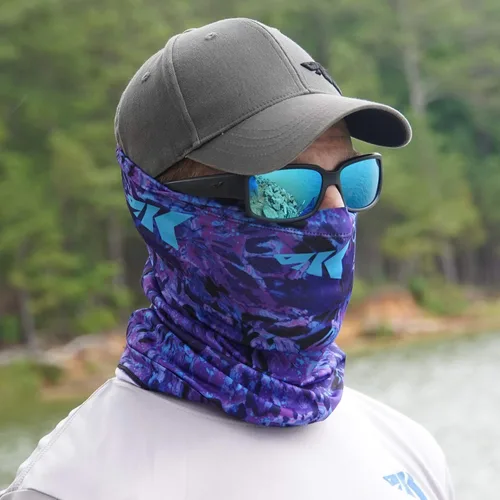 Miniatura 4 de KastKing Sol Armis - Polaina para el cuello, máscara facial UPF 50, máscara de protección solar UV para hombres y mujeres, pesca, senderismo
