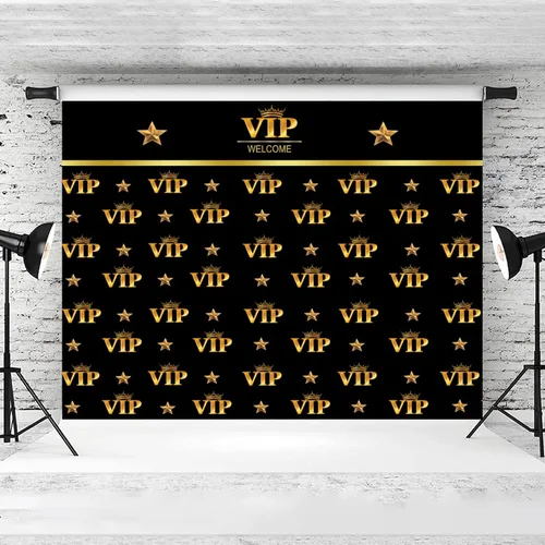 Miniatura 2 de Telón de fondo de fotografía VIP de 5 x 3 pies, alfombra roja, telón de fondo para pasarelas de estrellas, escenario, fotografía de fondo, cabina