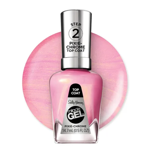 Miniatura 16 de Sally Hansen Miracle Gel™, capa superior mate 102, de larga duración, fórmula tipo gel, sin necesidad de lámpara UV, esmalte de uñas transparente