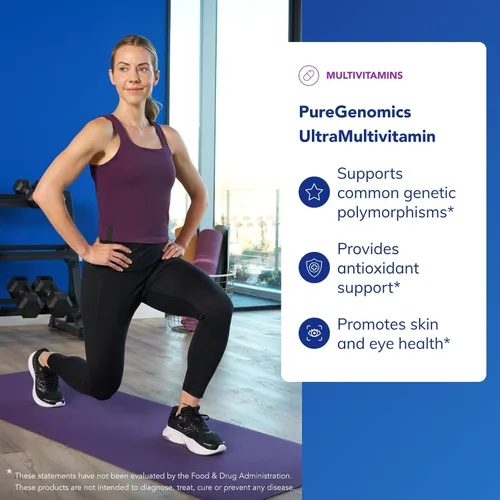 Miniatura 3 de Pure Encapsulations PureGenomics UltraMultivitamin Apoyo para polimorfismos genéticos comunes* 90 cápsulas