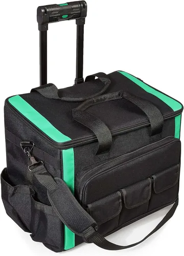 Miniatura 8 de Amazon Basics Mochila para herramientas, bolsa iluminada, color negro, 55 bolsillos
