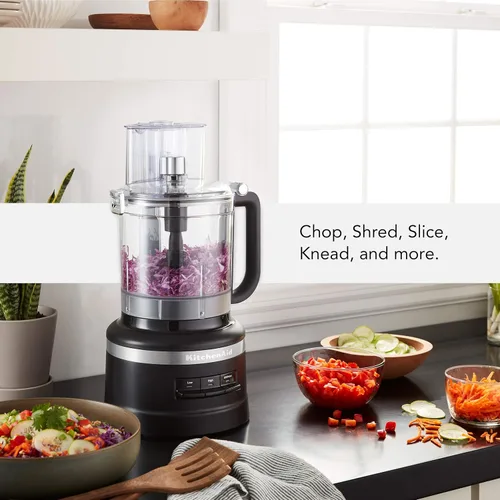 Miniatura 4 de KitchenAid Procesador de alimentos de 13 tazas y batidora de mano de velocidad variable