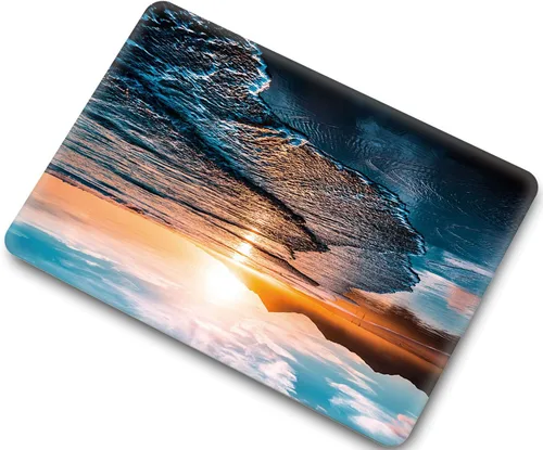 Miniatura 7 de Funda rígida para MacBook Air de 13 pulgadas 2017 2016 2015 2014 2013 2012 2011 2010 versión A1466/A1369, cubierta rígida de plástico, cubierta