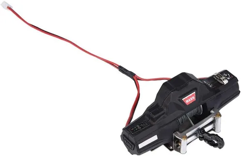 Miniatura 8 de Cabrestante automático de coche Rc, universal escala 1/8 modelo Rc vehículo oruga accesorio de coche Dualmotor Winch con control remoto inalámbrico