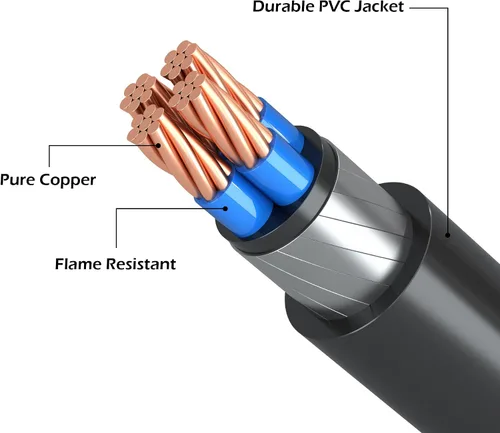 Miniatura 4 de Cable Adaptador de Alimentación NEMA TT-30P Macho a 14-50R Hembra Enchufe Power Dogbone con Mango de Agarre Adaptador Eléctrico Resistente