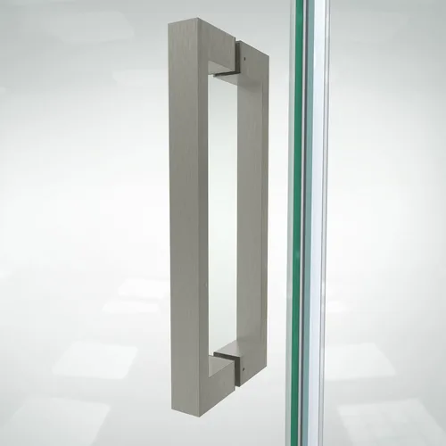 Miniatura 7 de DreamLine Elegance-LS SHDR-4328300-04 - Puerta de ducha pivotante sin marco de 56 3/4 - 58 3/4 pulgadas de ancho x 72 pulgadas de alto en níquel