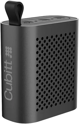 Miniatura 8 de Cubitt Mini Altavoz Bluetooth 5.4 - Altavoz inalámbrico portátil con refuerzo de graves, IPX6 impermeable, sonido de 5 W, cuerpo de aluminio, diseño