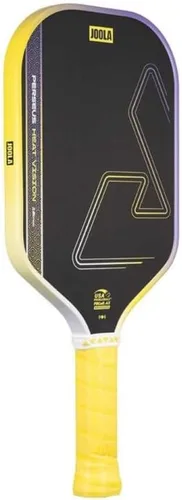 Miniatura 11 de JOOLA Agassi Heat Vision 16mm Pala de pickleball - Nueva forma con zona de punto dulce extendida - Superficie de fibra de carbono texturizada
