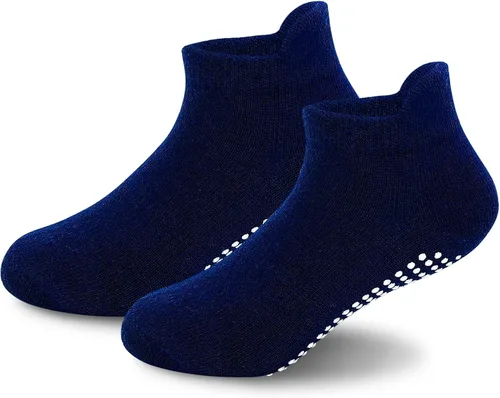 Miniatura 7 de 12 pares de calcetines antideslizantes para bebés con suela antideslizante para bebés recién nacidos niños y niñas
