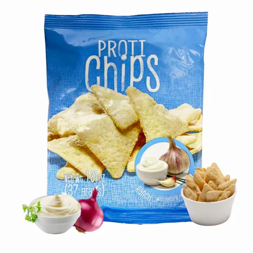 Miniatura 11 de ProtiWise Chips de proteína para barbacoa, 0.55 onzas de proteína, alta fibra, baja en carbohidratos, baja en calorías, aperitivo saludable sin