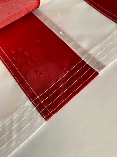 Miniatura 5 de Banderas estadounidenses para exteriores de 2 x 3 pies, bandera estadounidense para exteriores con estrellas bordadas y tiras cosidas, banderas