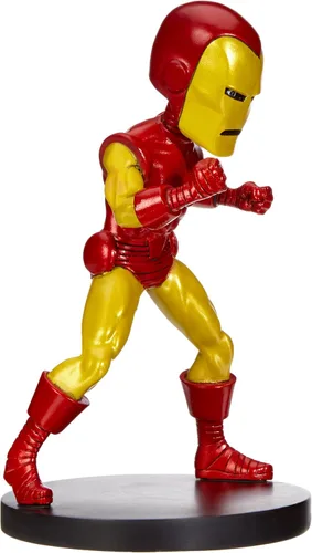 Miniatura 4 de NECA Marvel Classic Head Knocker Iron Man Toy 8 pulgadas