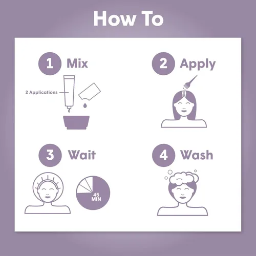 Miniatura 5 de dpHUE Kit de retoque de raíces, marrón medio - Tinte permanente para el cabello para cobertura de canas - Incluye dos aplicaciones - Sin parabenos