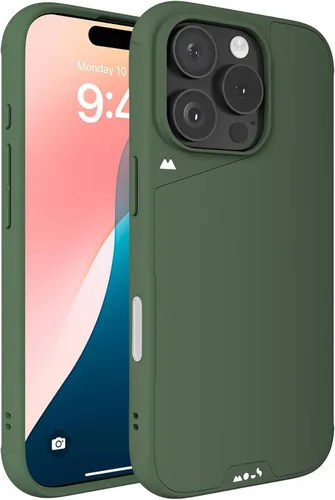Miniatura 55 de Mous - Funda para iPhone 15 compatible con MagSafe Limitless 5.0, cuero negro, funda protectora para iPhone 15, funda para teléfono a prueba