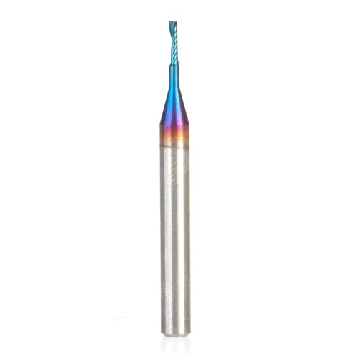 Miniatura 11 de Amana Tool Spektra 51445-K, 51445-K, 1/8 D x 5/8 CH x 1/4 SHK x 2-1/2 pulgadas de largo, acabado de espejo