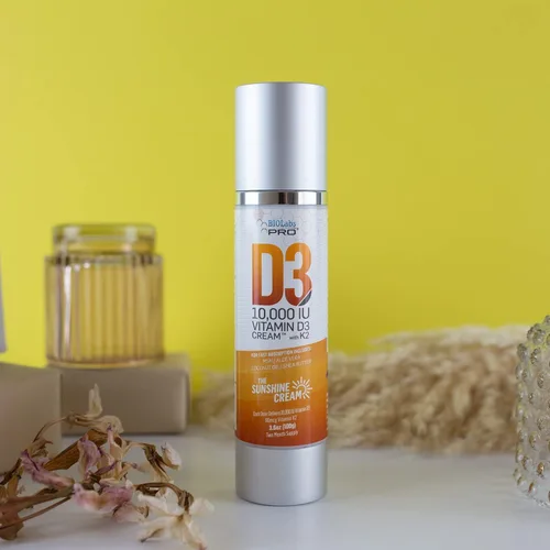 Miniatura 2 de Crema natural de vitamina D3 10000IU de vitamina D de máxima fuerza, combate la deficiencia de vitamina D naturalmente - con vitamina K2 y extracto