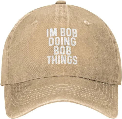 Miniatura 9 de Im Bob Doing Bob Things - Sombrero de camionero para hombre, sombrero de malla vintage para verano Azul Marino-06