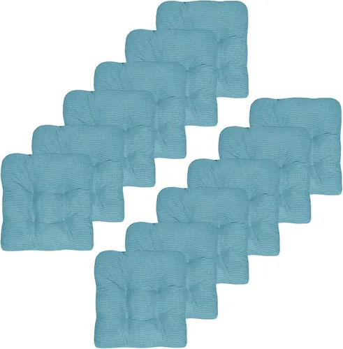 Miniatura 29 de Sweet Home Collection Cojines de espuma viscoelástica triturada de alta calidad con parte trasera de goma microdot antideslizante de 16 x 16 x 3.25