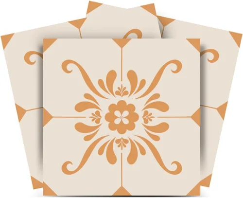 Miniatura 13 de Adhesivos para azulejos de Mi Alma 24 unidades, Talavera, plantillas de pared, calcomanías para despegar y pegar, fácil aplicación, ideal para baño