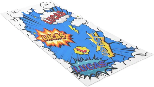 Miniatura 3 de Toalla personalizada con monograma para baño, 14.5 x 28 pulgadas, toallas personalizadas con nombres, toalla de baño con nombre