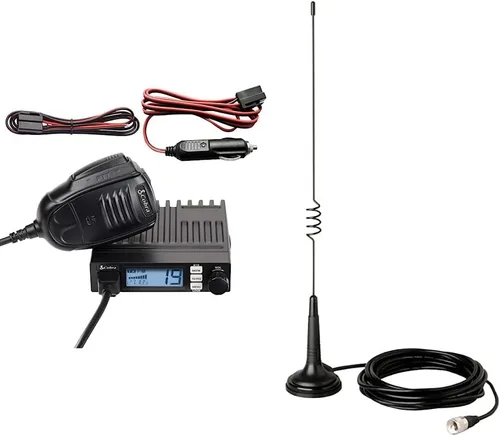 Miniatura 8 de Cobra 19 MINI AM/FM Radio CB Recreacional - Modo Dual AM/FM, 40 Canales, Esenciales de Viaje, Temporizador de Tiempo Libre, VOX, Auto Squelch, Auto